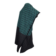Load image into Gallery viewer, Sage Reversible Knit Wrap - Green, Black, Charcoal
