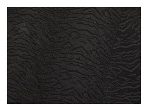 Unisex Double Side Luna Scarf - Black & Charcoal