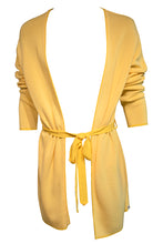 Load image into Gallery viewer, Play Knit Kaftan Robe - Yellow
