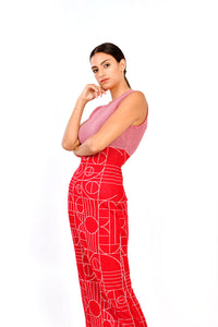 Play Two in One Knit Midi Dress