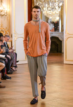Load image into Gallery viewer, Bold Knit Top - Grey, Orange
