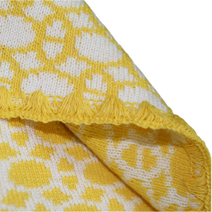 Baby Blanket - Yellow Winter