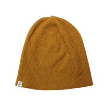 Load image into Gallery viewer, Engraving Beanie - Mustard
