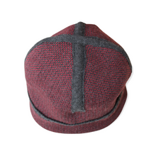 Load image into Gallery viewer, Reversible Beanie - Burgundy
