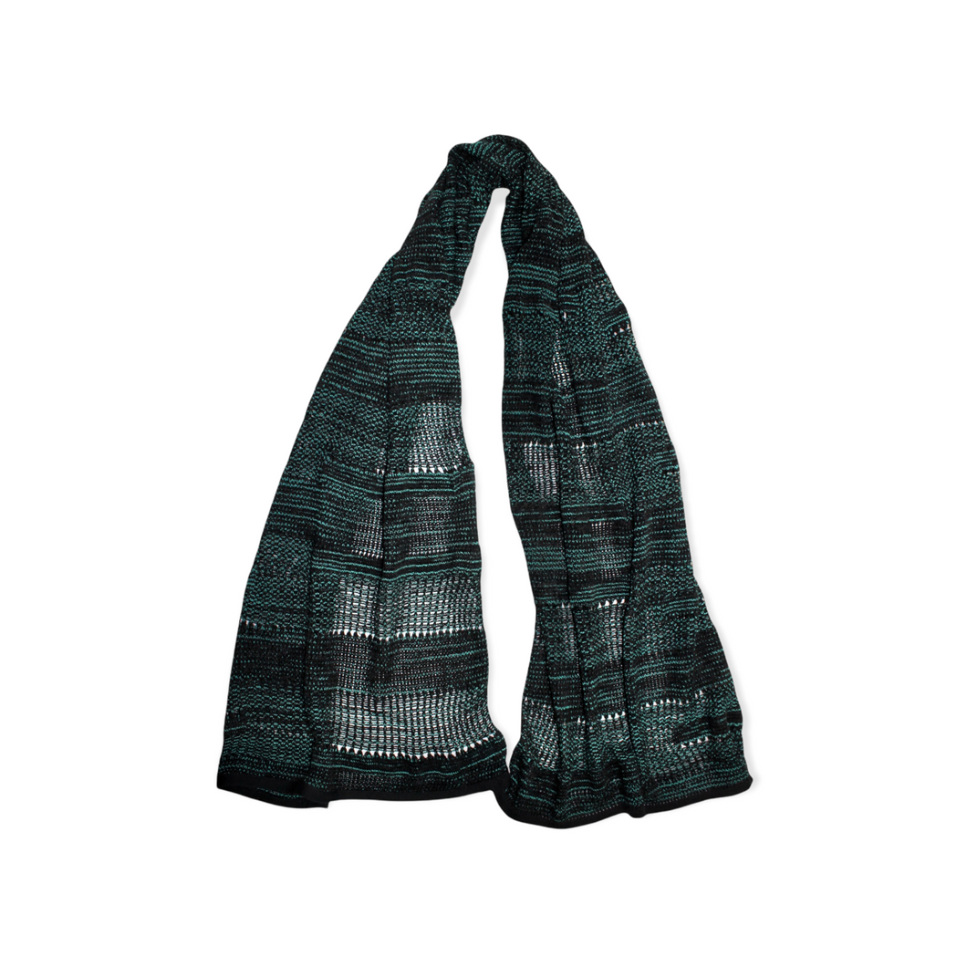Unisex Lace Scarf - Green