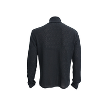 Load image into Gallery viewer, Raven Engraving Turtleneck Sweater
