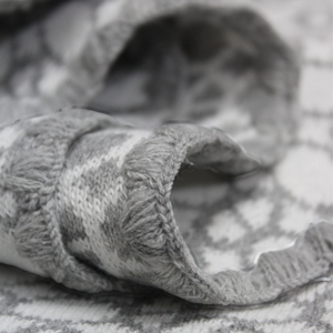 Baby Blanket - Cloudy Grey Winter